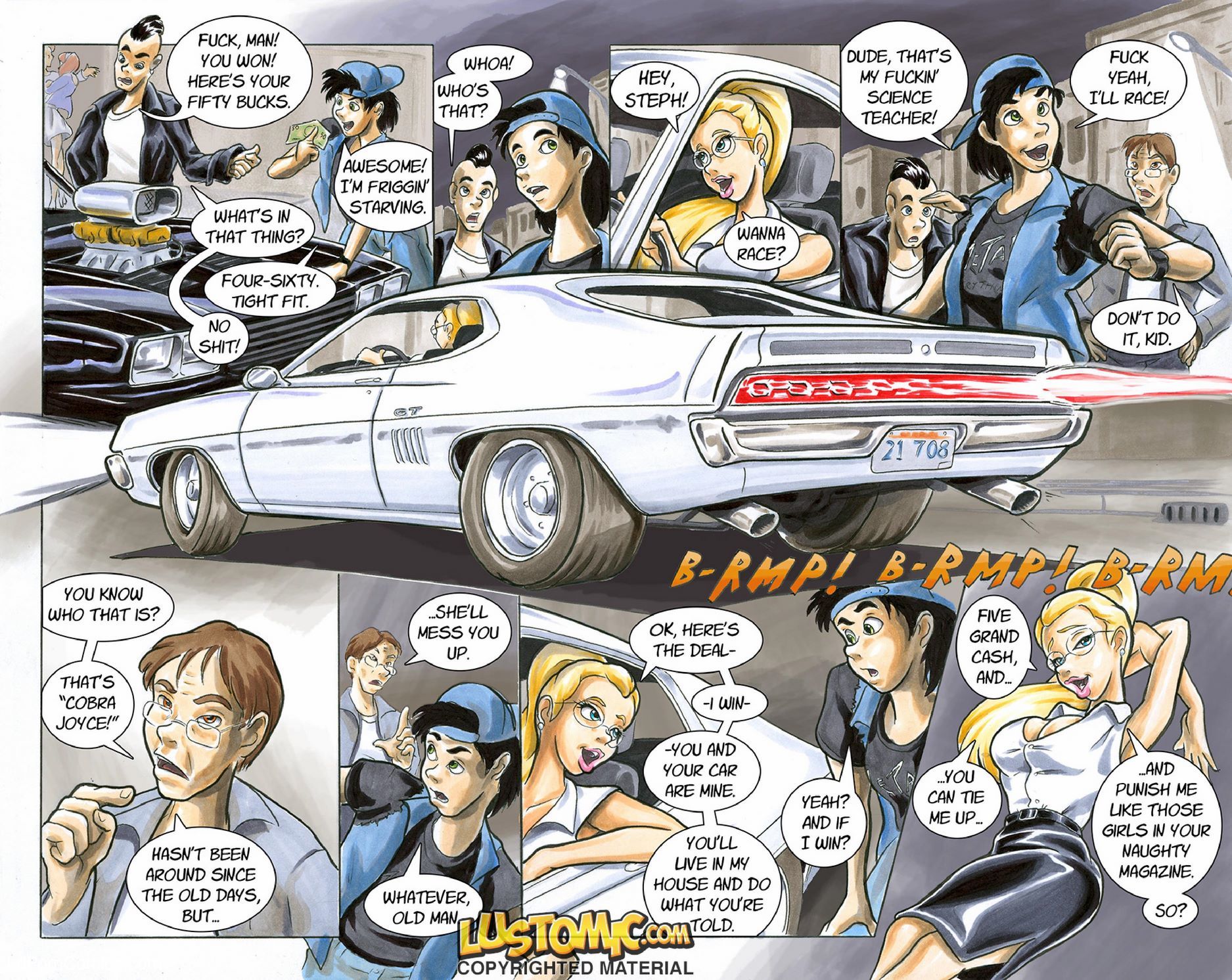 Lustomic- Cobra’s Trap4 free sex comic